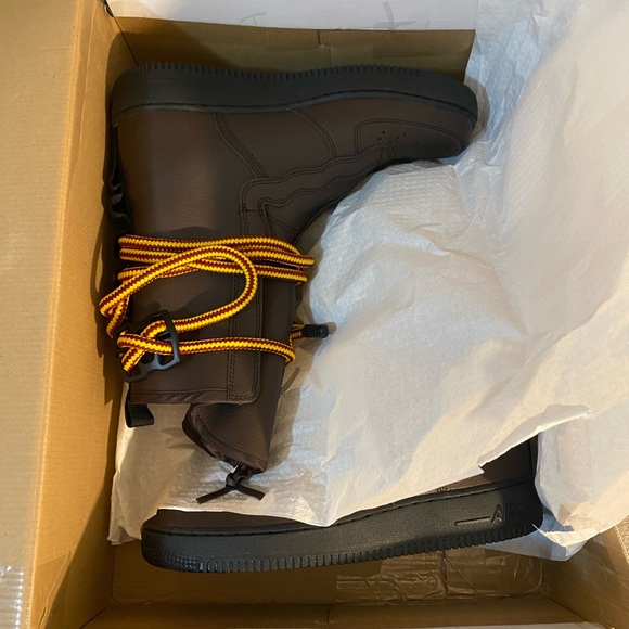 2018 Nike SF AF1 High Top Baroque Brown - Picture 4 of 13